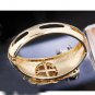 Alloy Electroplating Auspicious Bracelet Bangle with Tortoise Decoration
