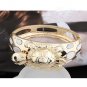 Alloy Electroplating Auspicious Bracelet Bangle with Tortoise Decoration
