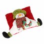 14" Christmas Holiday Decorator Throw Pillow with Doll