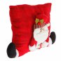 14" Christmas Holiday Decorator Throw Pillow with Doll