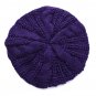 Women Lady Winter Warm Knitted Crochet Hat Slouch Baggy Beret Beanie Cap