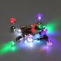 1pc Light Up Led Earring Ear Stud Dance Party Accessories