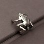 1pc Punk Gold Silver Tone Frog Cuff Ear Clip Wrap Earring Jewelry