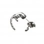 1pc Lovely Long Tail Leopard Cat Puncture Ear Stud Earring Unisex