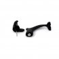 1pc 3D Black Animal Dolphin Puncture Ear Stud Earring Unisex
