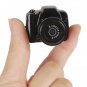 Smallest Keychain 720P HD Mini Camcorder with High Quality Video & Photo - Black