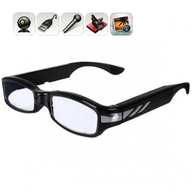 HD Multi-Function Video Glasses with Motion Detecting Videotape Function [EPC_SPC_224]
