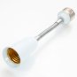 720P Wifi E27 Mini Bulb Lamp CCTV Security Hidden Camera Silver
