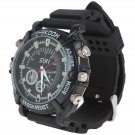 8GB Waterproof 1080P IR Camera Watch DVR With Rubber Bracelet Support Night Vision