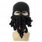 Unisex Winter Warm Knitted Crochet Wool Ski Face Mask Octopus Squid Cap Beanie Hat