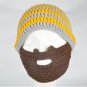 Handmade Winter Cap Hat Woolen Knitted Crochet Mustache Beard Warm Mask Ski