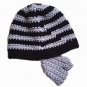 Handmade Winter Cap Hat Woolen Knitted Crochet Mustache Beard Warm Mask Ski