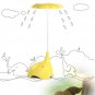 Rechargeable Dimmable Touch Sensor LED Cute Elephant Shape USB Night Table Light Bedroom Decor