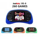2.5inch Screen Built-in 260 Different Classic Games Handheld Game Consoles with AV Cable