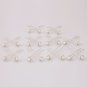 20pcs Rhinestone Seven-pointed Star Pearl Hair Pins