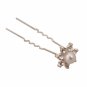 20pcs Rhinestone Seven-pointed Star Pearl Hair Pins