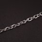 Silver Classic Shining Cross Necklace