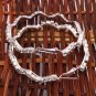 Full Rhinestone Hoop Earrings