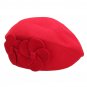Women Ladies Wool Beanie Cap Warm Fedoras Felt Flower Beret Ski Tam Hat