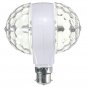 E27 B22 3W Double-headed LED Ball Stage RGB Light Rotating Lamp KTV Party