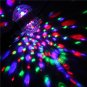 E27 B22 3W Double-headed LED Ball Stage RGB Light Rotating Lamp KTV Party