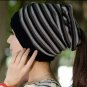Mens Womens Knit Winter Skull Ski Crochet Beanie Neck Warmer Hat