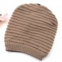 Mens Womens Knit Winter Skull Ski Crochet Beanie Neck Warmer Hat