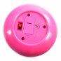 Pink LED Electronic Flameless Lights Projection Candle