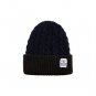 Women Ladies Knitted Woolen Crochet Baggy Beanie Hat Ski Colors Spliced Outdoor Cap