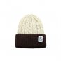 Women Ladies Knitted Woolen Crochet Baggy Beanie Hat Ski Colors Spliced Outdoor Cap
