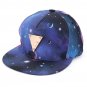 Unisex GALAXY Snapback Hip Hop Visor Flat Adjustable Baseball Cap