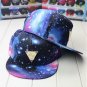 Unisex GALAXY Snapback Hip Hop Visor Flat Adjustable Baseball Cap
