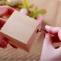 Mini Wooden Novelty Hand Crank DIY Slide Drawer Music Box Birthday Gift