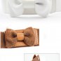 New Women's Girls Graceful Bowknot Elastic Lovely Belt With Buckle Waistband