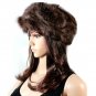 Unisex Men Women Russian Fluffy Faux Fox Fur Hat Headband Winter Earwarmer Ski Cap
