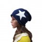 Men Women Lover Autumn Winter Cotton Blend Star Beanie Ski Baggy Knit Hat Cap