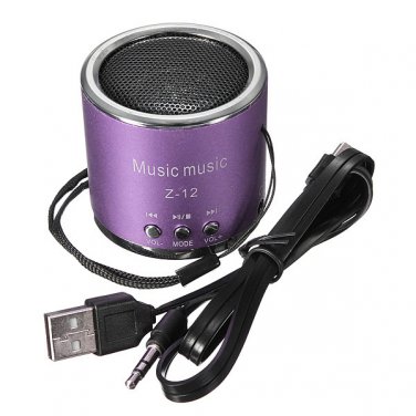Portable Mini Speaker Amplifier FM Radio USB Micro SD TF Card MP3