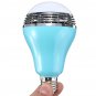 E27 LED RGB Color Bulb Bluetooth Control Smart Music Audio Speaker Light Lamp
