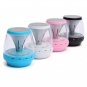 LED Light Mini Wireless Bluetooth Super Bass Stereo TF Build-in Mic Speaker
