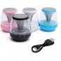 LED Light Mini Wireless Bluetooth Super Bass Stereo TF Build-in Mic Speaker
