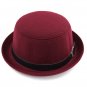 Ladies Hat Korean Version Stylish Woolen Solid Little Dome British Retro Cap
