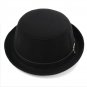 Ladies Hat Korean Version Stylish Woolen Solid Little Dome British Retro Cap