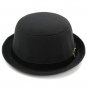 Ladies Hat Korean Version Stylish Woolen Solid Little Dome British Retro Cap