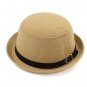 Ladies Hat Korean Version Stylish Woolen Solid Little Dome British Retro Cap