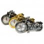 Creative Plastic Motorcycle Motorbike Quartz Alarm Clock