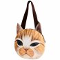 Finejo Fashion Women Cat Head Print Shoulder Bag Tote Clutch Handbag Purse