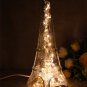 Creative USB Powered Glass Eiffel Tower Shaped Bottle LED Night Light
