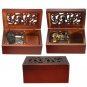 Solid Wood Miniature Hollow Music Box Jewelry Box