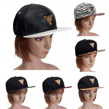 Unisex Trukfit Black Leopard Baseball Cap Snapback Hip Hop Bboy KPOP Adjustable Hat
