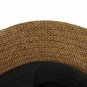 Unisex Braid Fedora Trilby Gangster Cap Beach Sun Straw Panama Hat